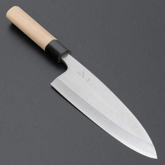 Hitohira Silver #3 Deba 180mm Ho Wood Handle (D-Shape)