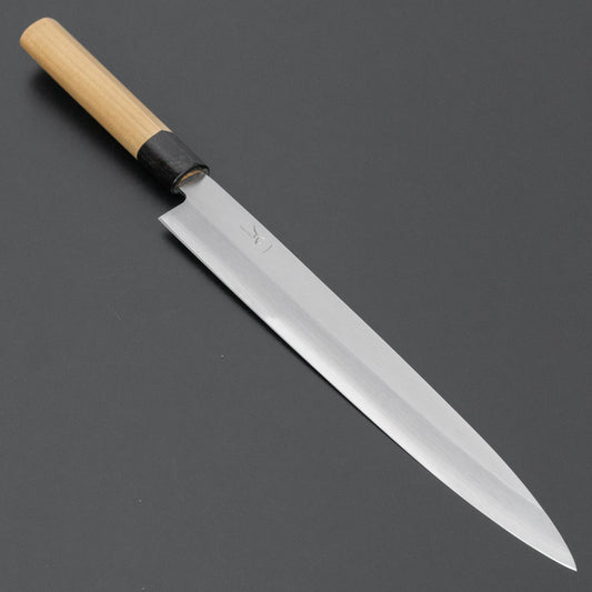 Hitohira Silver #3 Yanagiba 270mm Ho Wood Handle (D-Shape)