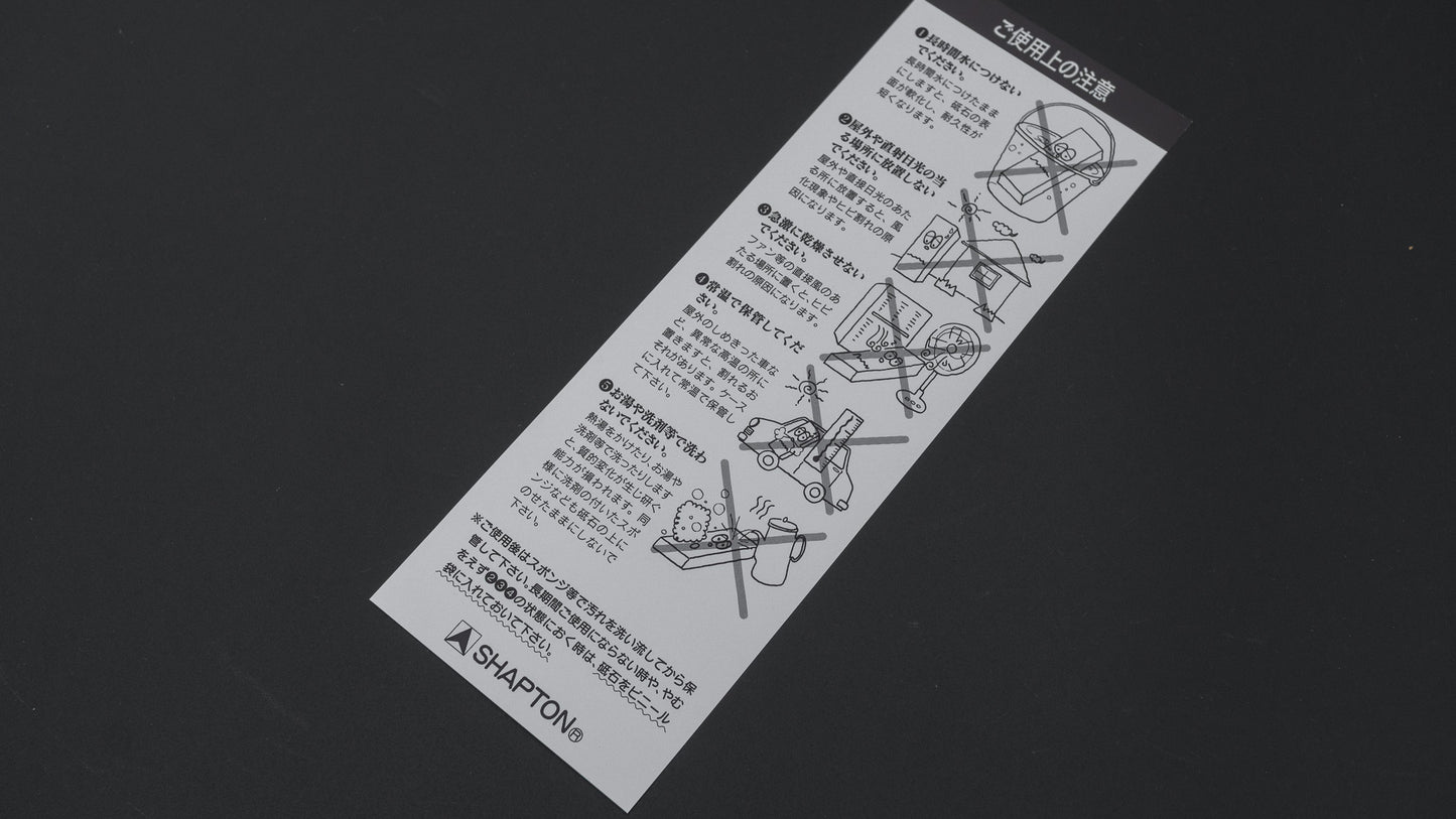 Shapton M-15 Whetstone #220
