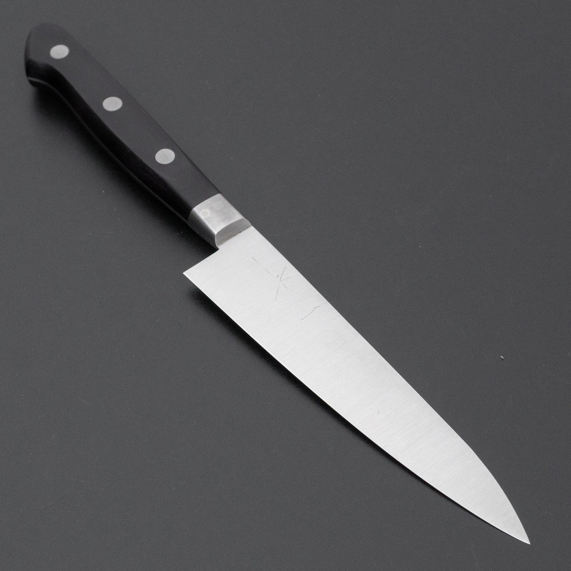 Hitohira Ashi Swedish Stainless Petty 120mm Pakka Handle