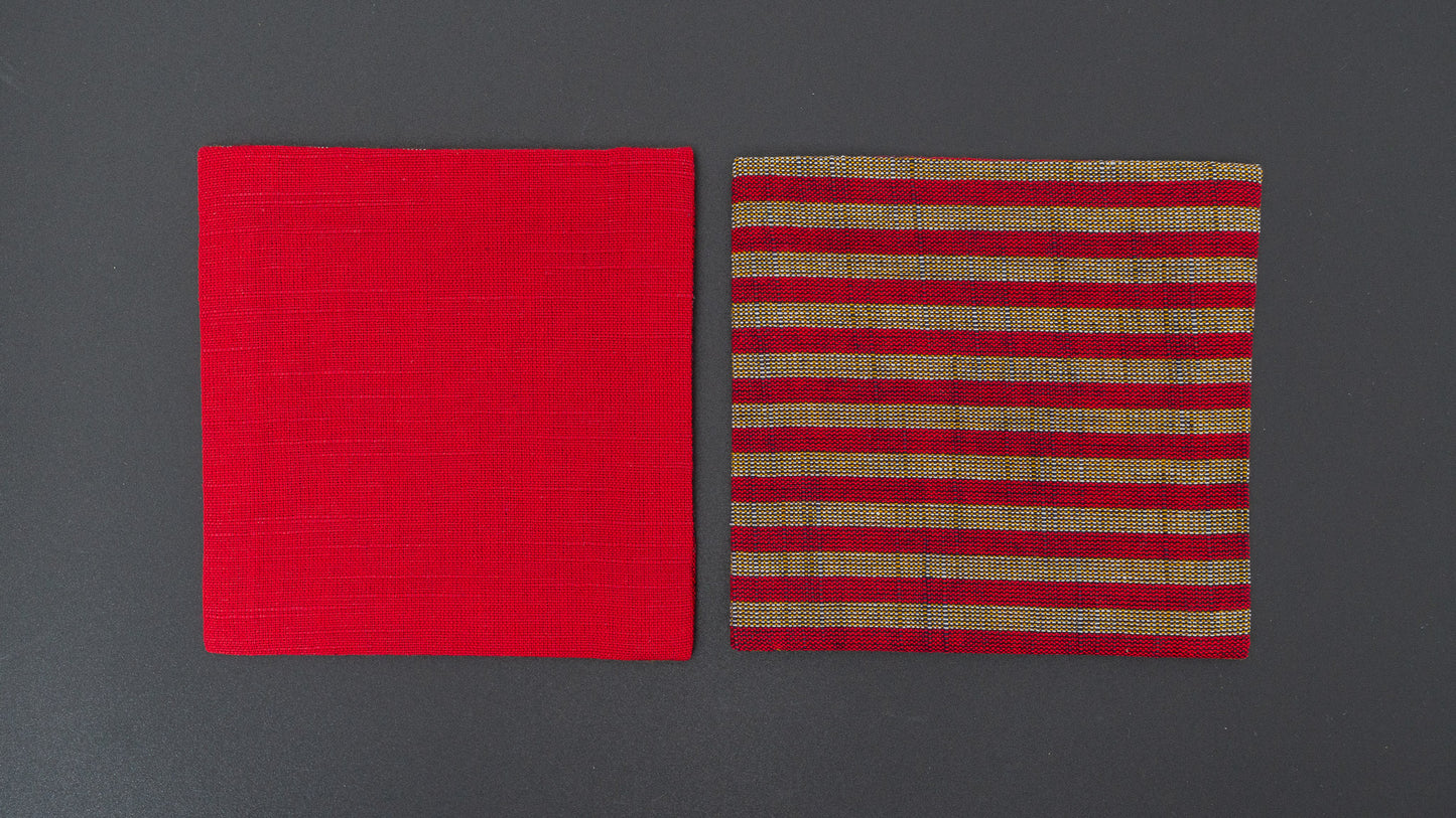 HARAPPA Aizu Cotton Coaster (K30)