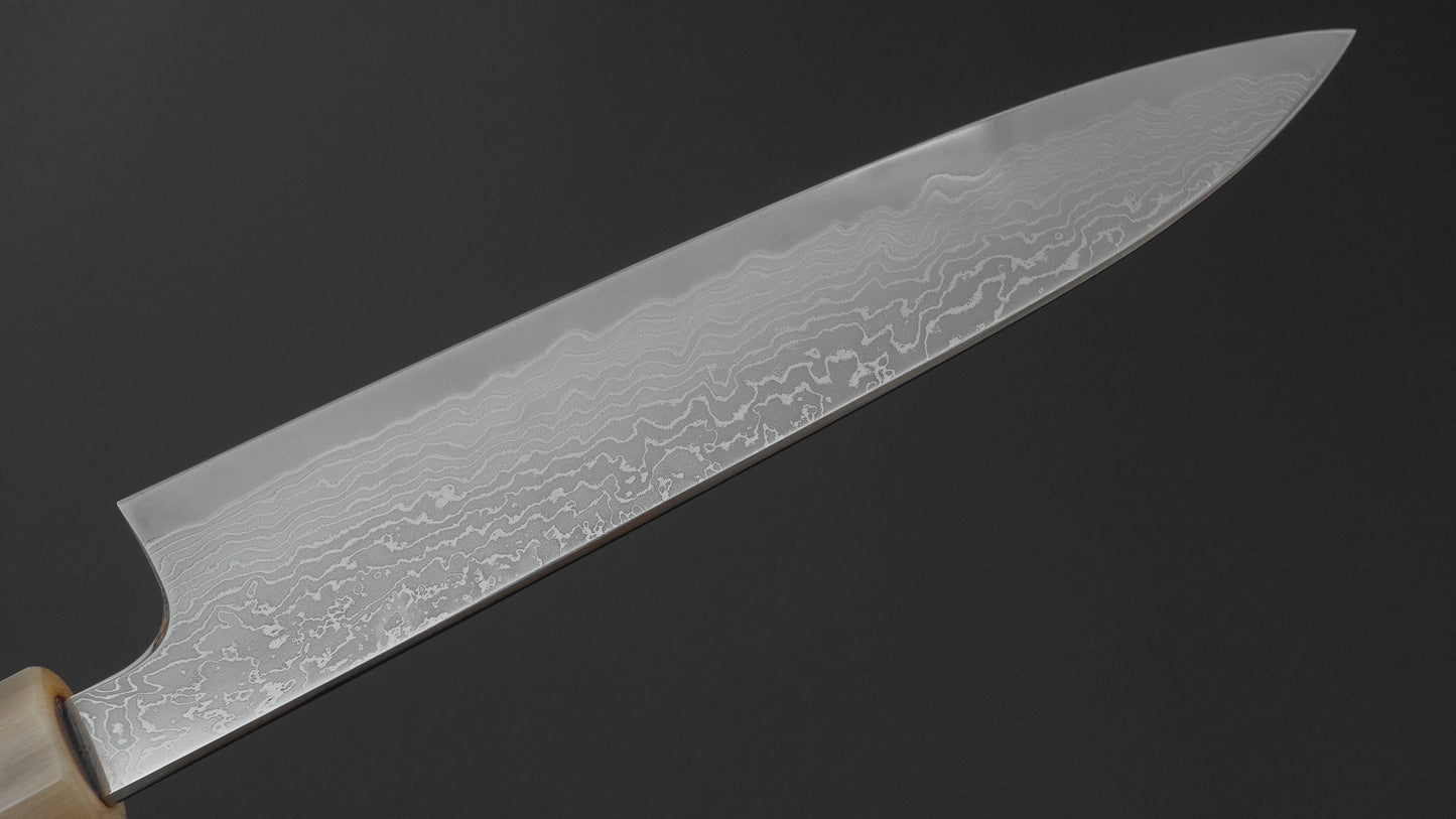ひとひら 二唐鍛造 直 SGS 積層 ペティナイフ 150mm レースウッド柄