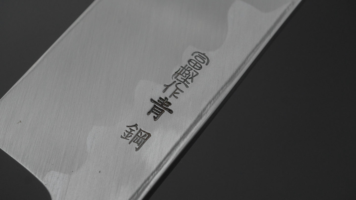ひとひら 富樫 青二鋼 江戸裂き 180mm 朴柄