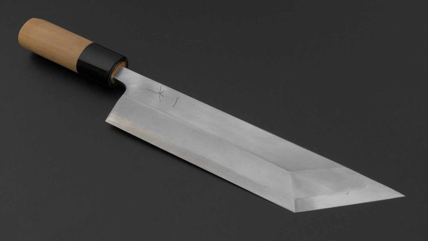 ひとひら 富樫 青二鋼 江戸裂き 210mm 朴柄