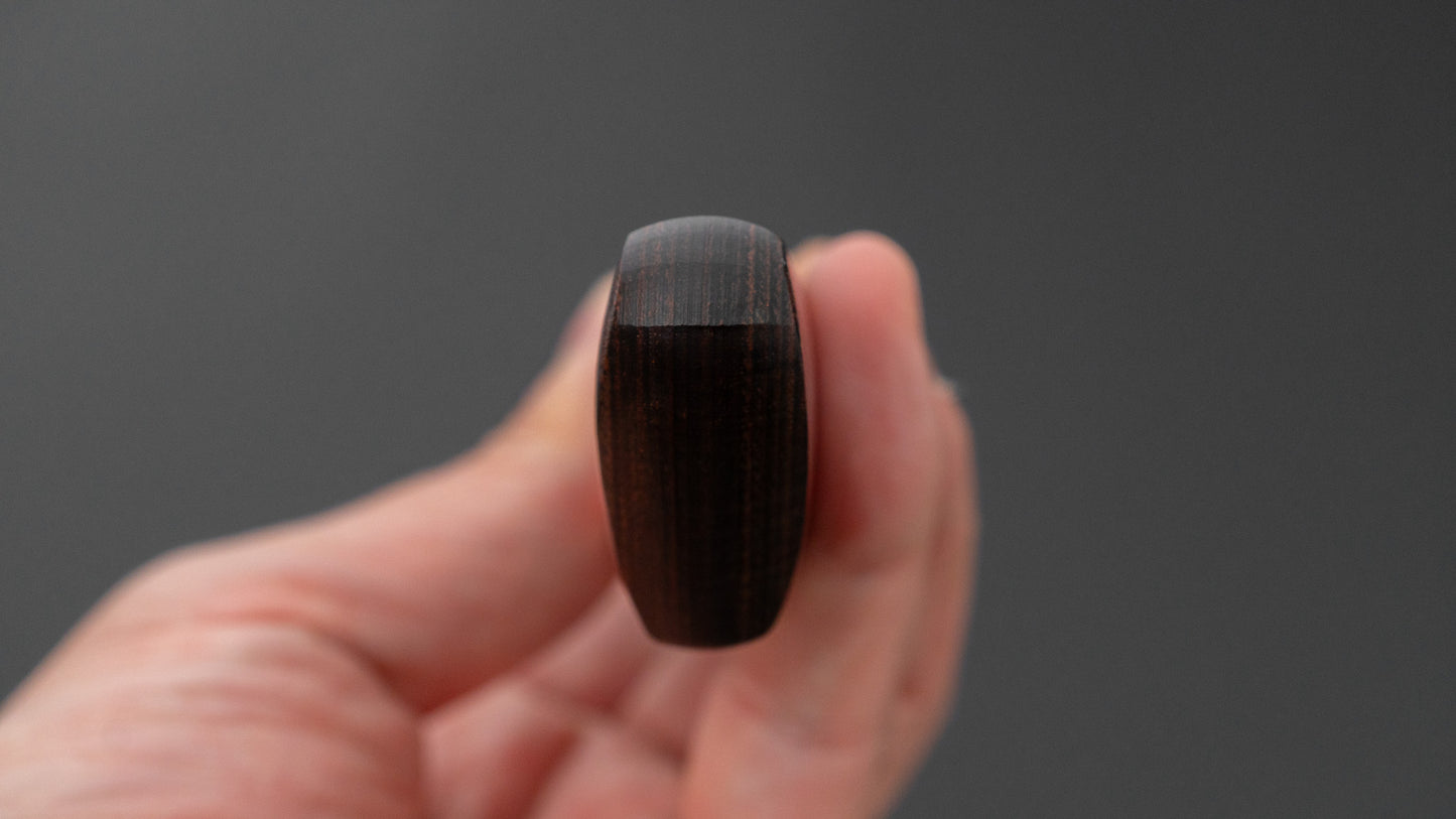 ひとひら NM V金10号 梨地 ダマスカス 三徳 170mm マホガニー合板柄