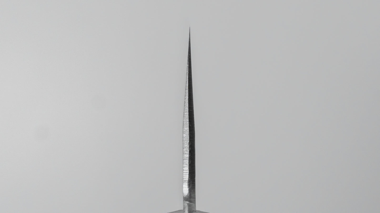 ひとひら NM V金10号 梨地 ダマスカス 三徳 170mm ワイン合板柄