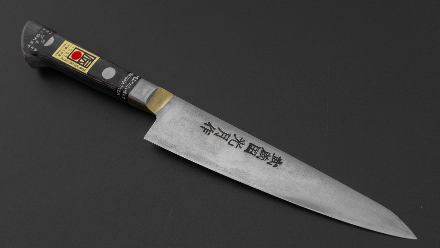 五香刃物 武蔵國光月作 SK鋼 ペティナイフ 150mm 合板柄
