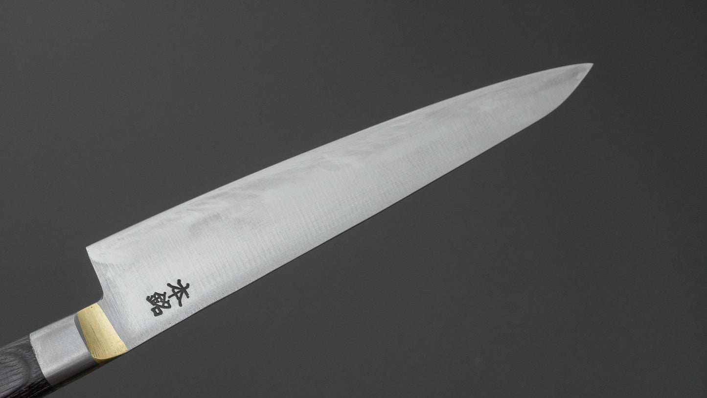 五香刃物 武蔵國光月作 SK鋼 ペティナイフ 150mm 合板柄