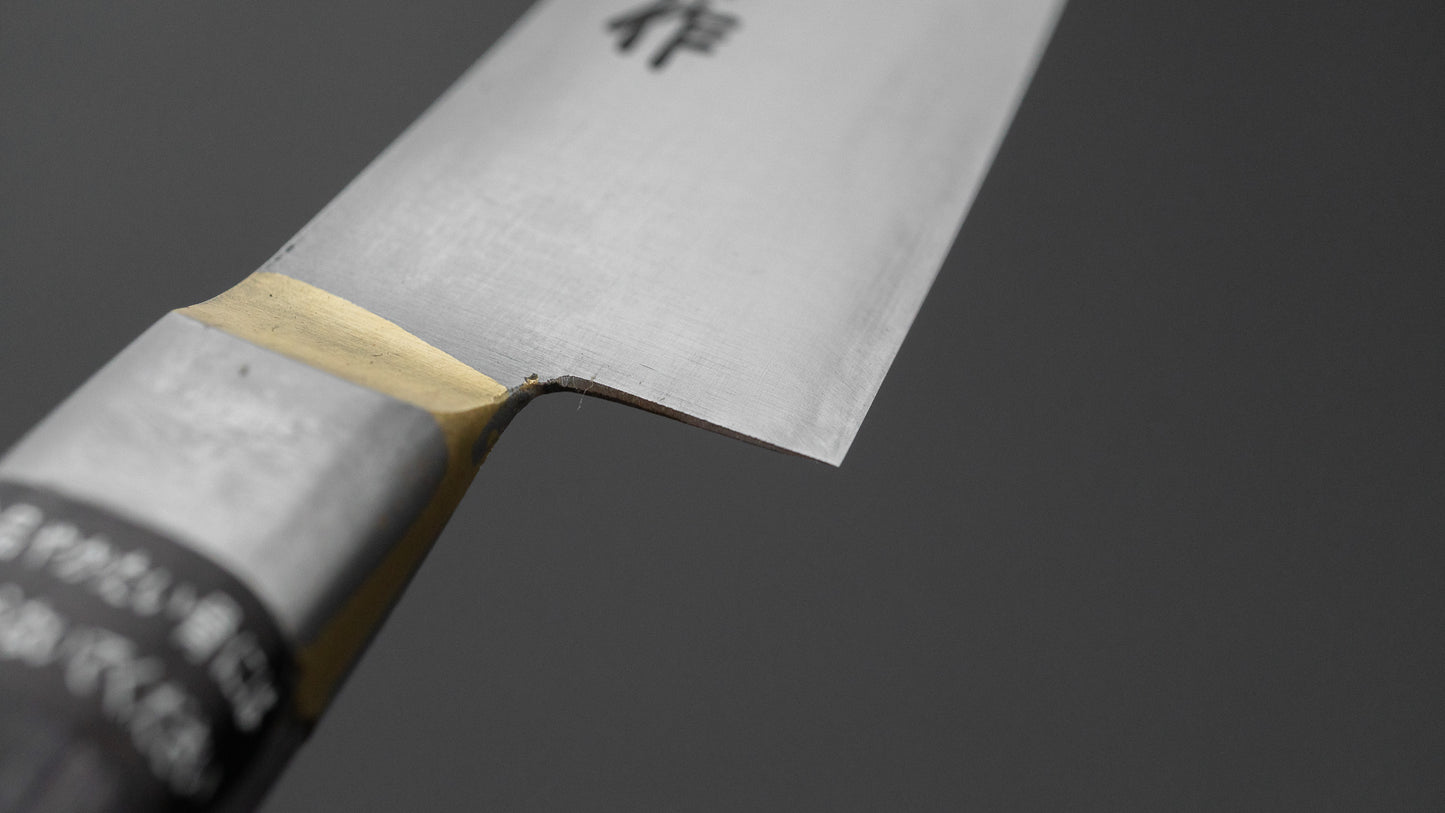 五香刃物 武蔵國光月作 SK鋼 ペティナイフ 150mm 合板柄