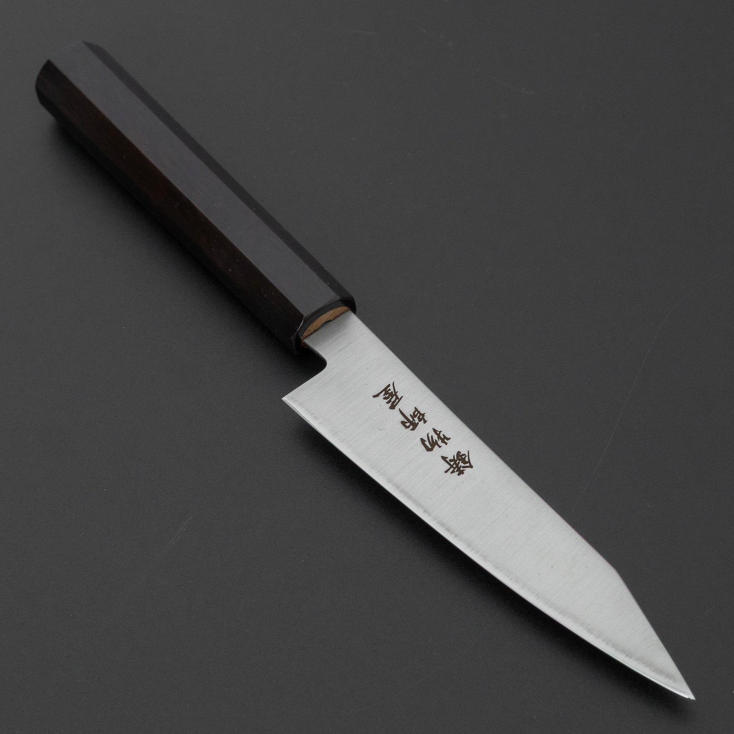 ひとひら 鋳物師屋 TH ステンレス 切付ペティ 120mm 黒檀柄