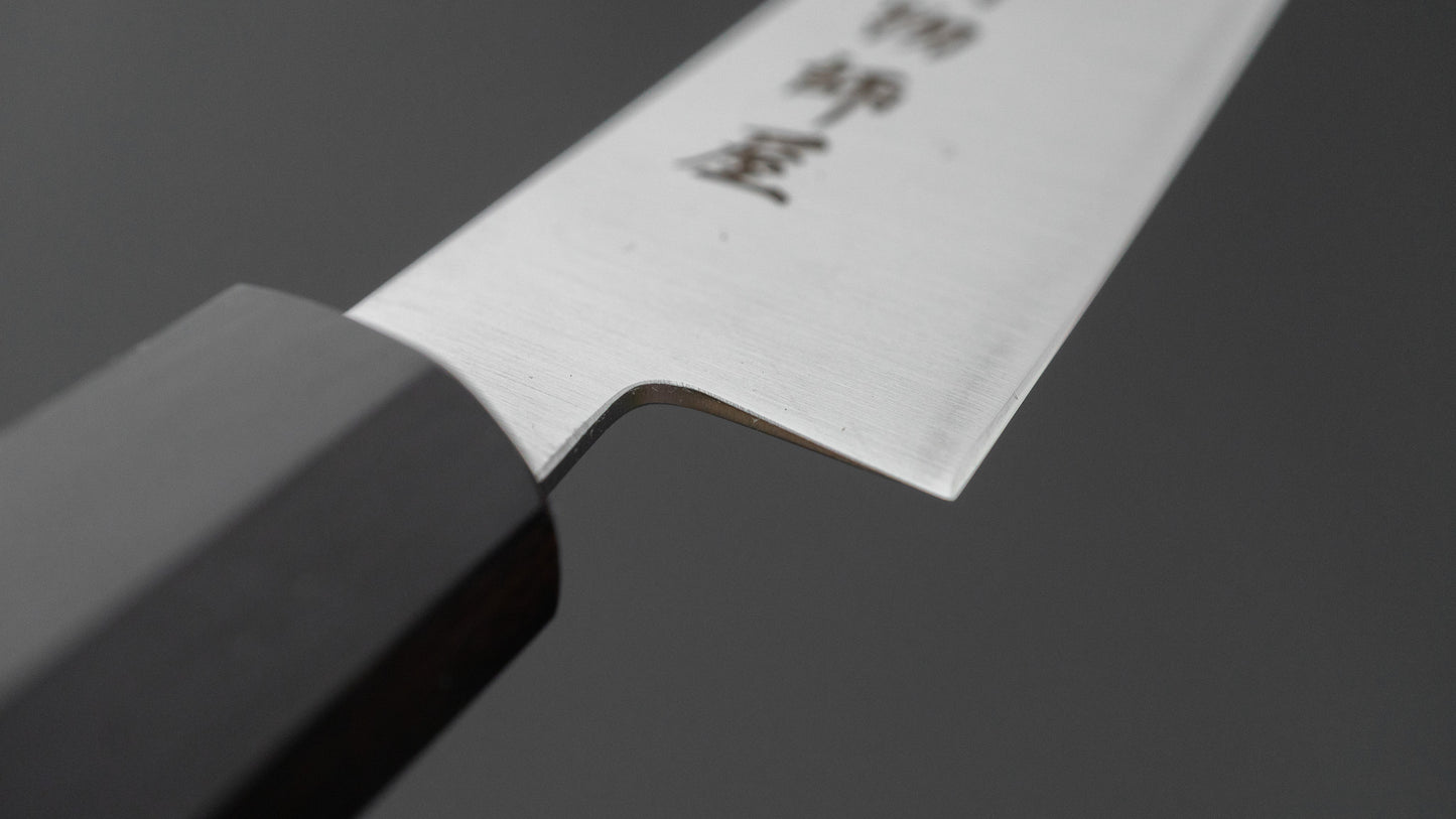 ひとひら 鋳物師屋 TH ステンレス 切付ペティ 120mm 黒檀柄