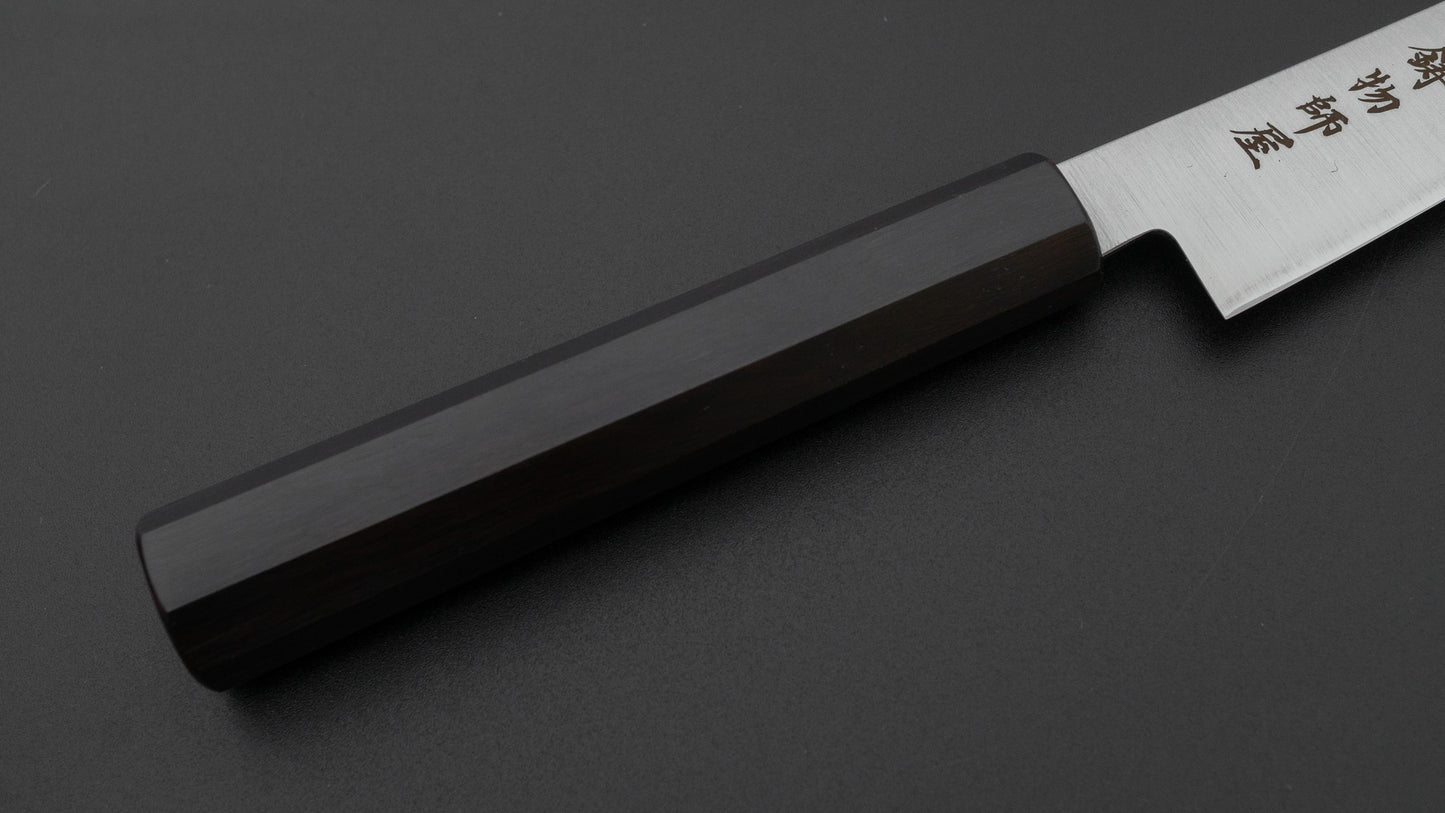 ひとひら 鋳物師屋 TH ステンレス 切付ペティ 120mm 黒檀柄