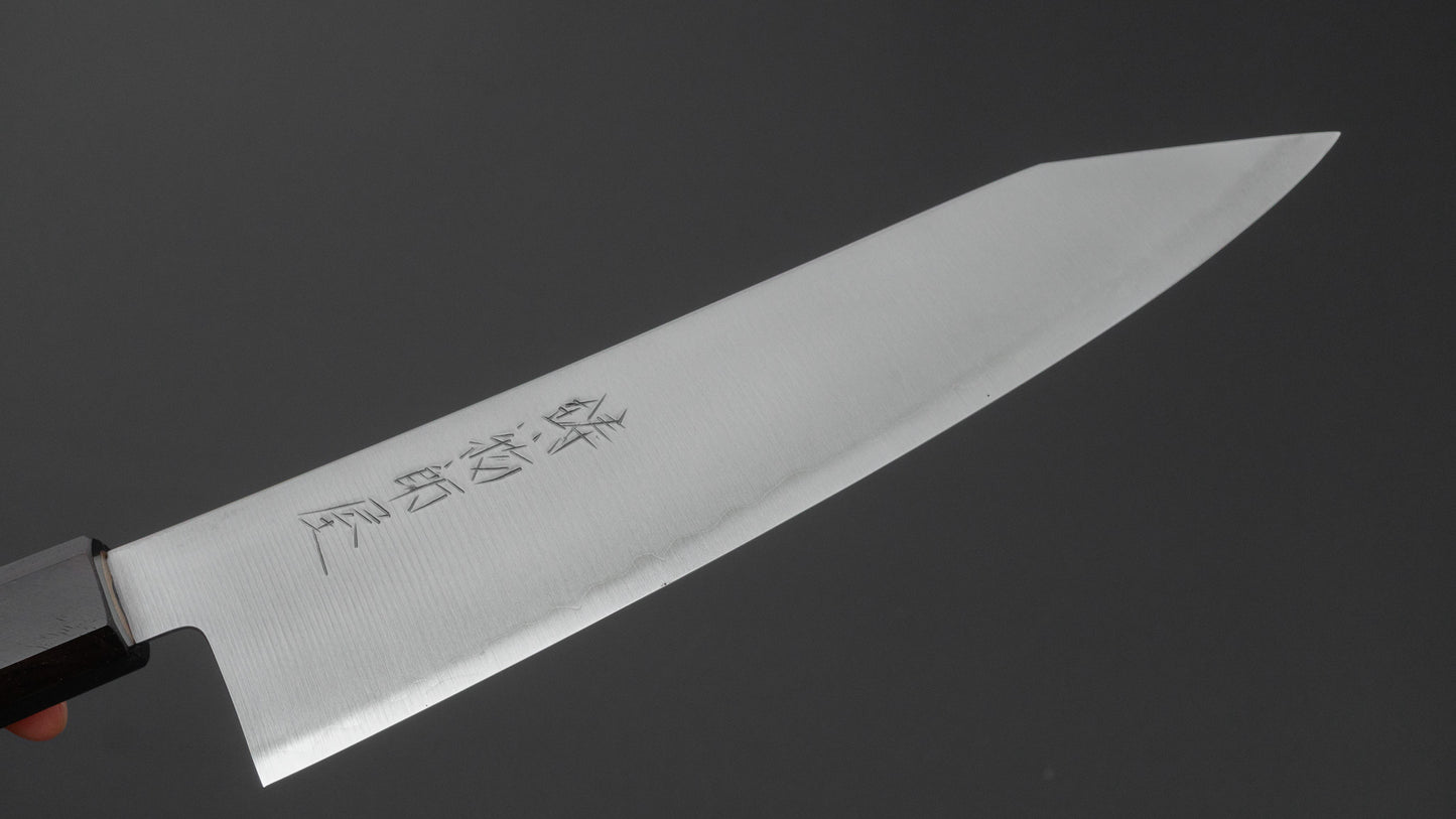 ひとひら 鋳物師屋 TH 青紙スーパー 切付牛刀 210mm 黒檀柄