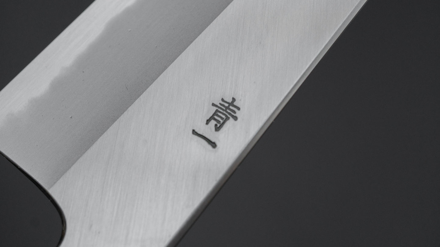 Hitohira Tanaka Kyuzo Blue #1 Migaki Gyuto 210mm Taihei Makassar Ebony Handle