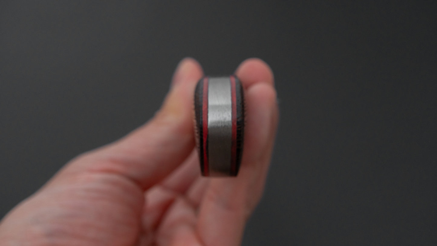 かじや次郎 鎚目 洋式 牛刀 210mm 鉄刀木柄 (#842)