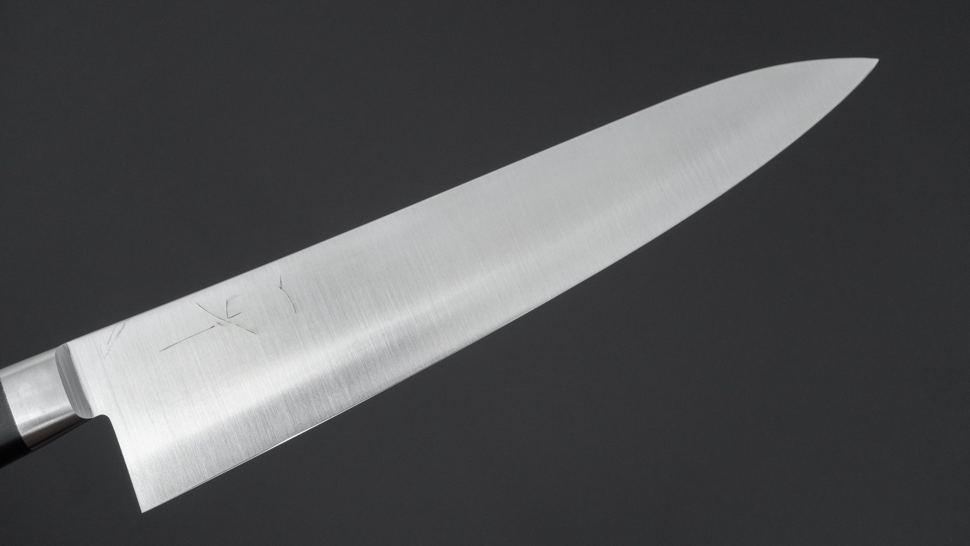 Hitohira Ashi Swedish Stainless Gyuto 210mm Pakka Handle