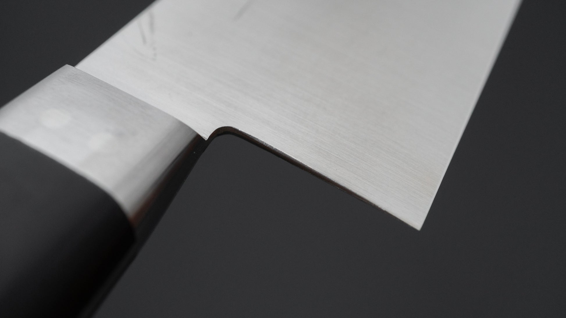 Hitohira Ashi Swedish Stainless Gyuto 210mm Pakka Handle