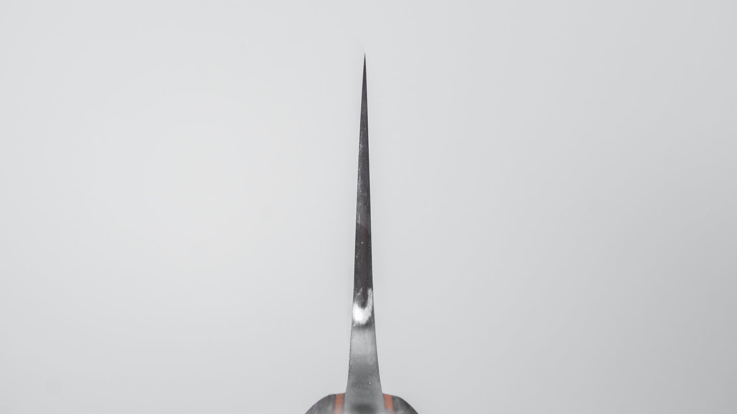 かじや次郎 鎚目 洋式 菜切 180mm 鉄刀木柄 (#845)