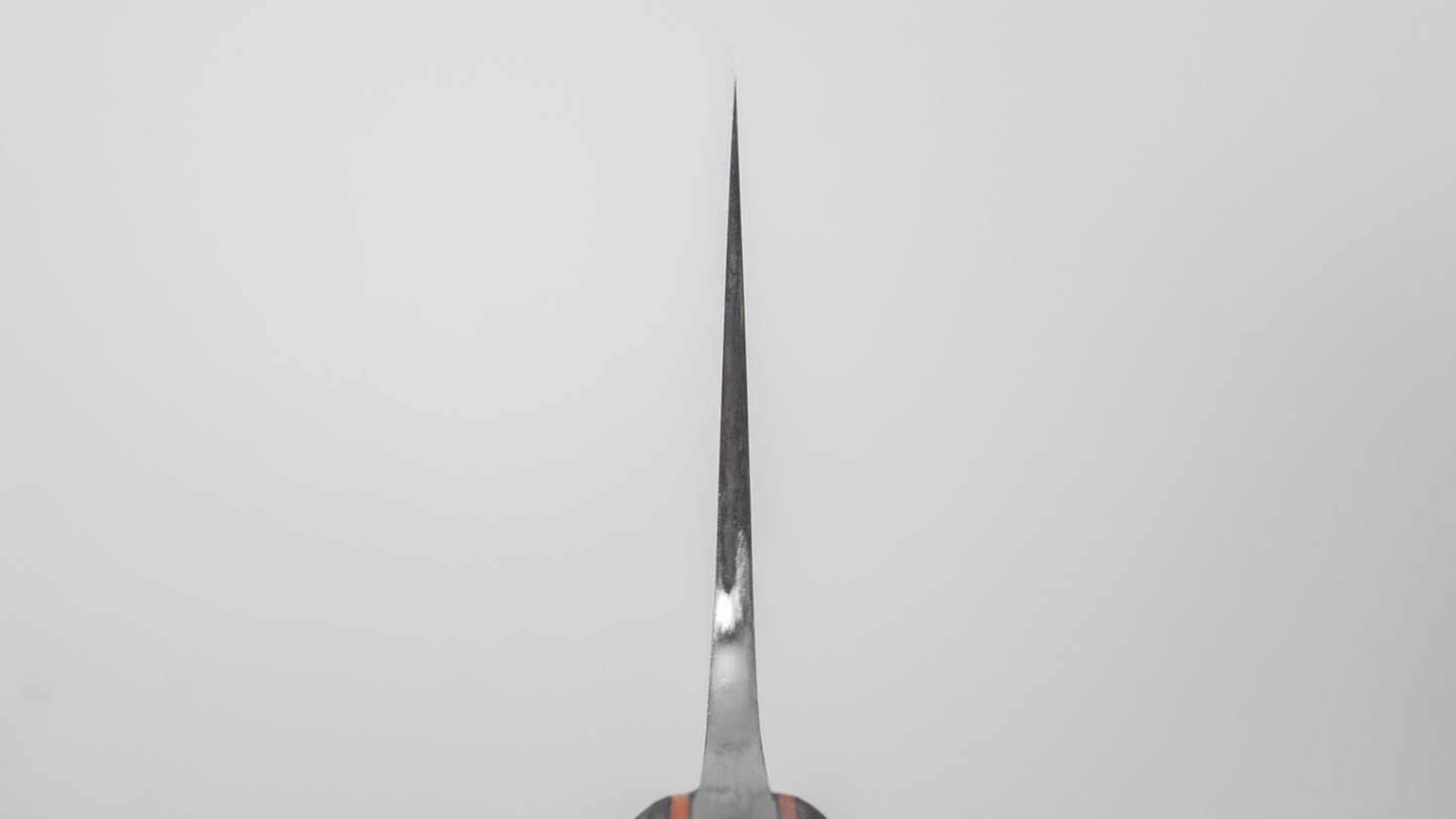 かじや次郎 鎚目 洋式 菜切 180mm 鉄刀木柄 (#846)