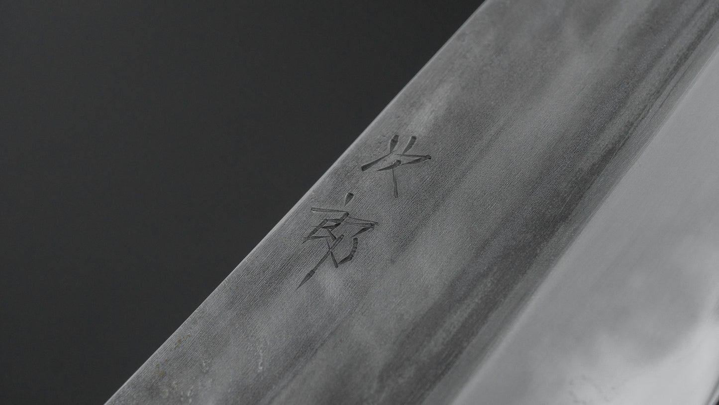 かじや次郎 鎚目 和式 菜切 180mm 太平鉄刀木柄 (#848)