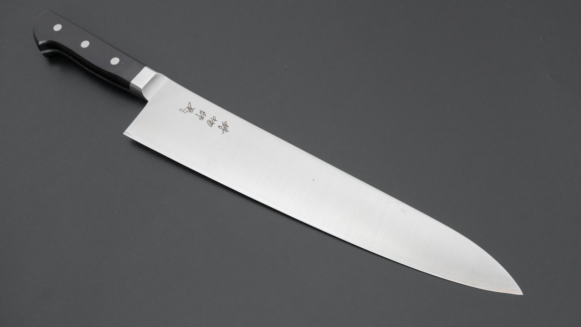 Hitohira Imojiya TH Stainless Gyuto 300mm Pakka Handle (Yo)