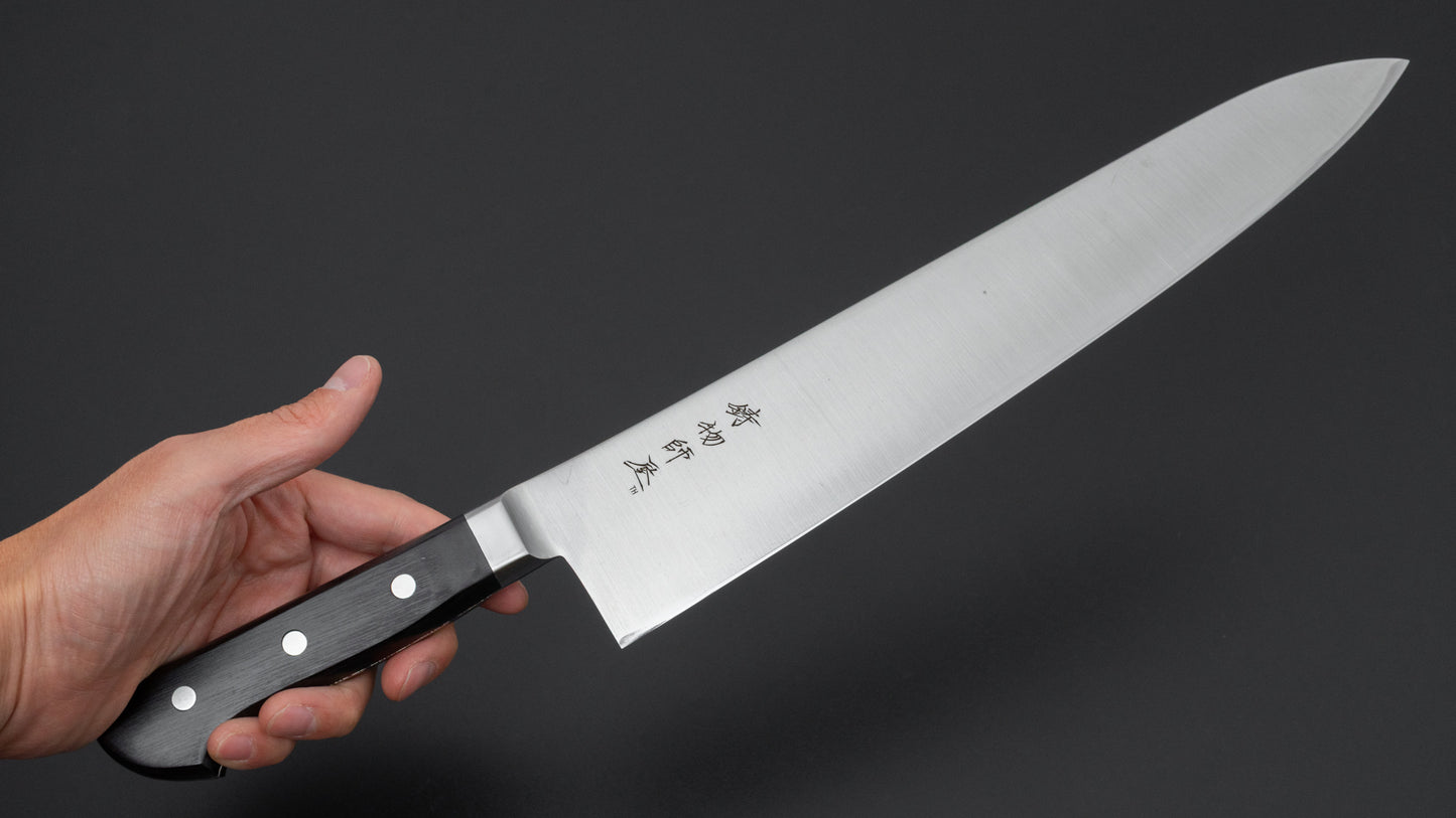 Hitohira Imojiya TH Stainless Gyuto 300mm Pakka Handle (Yo)