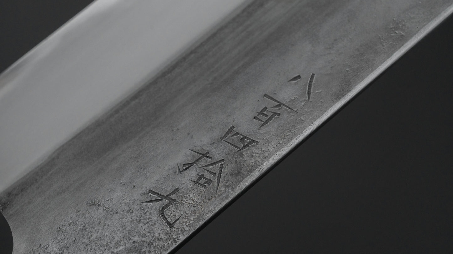 かじや次郎 鎚目 和式 菜切 180mm 太平鉄刀木柄 (#849)