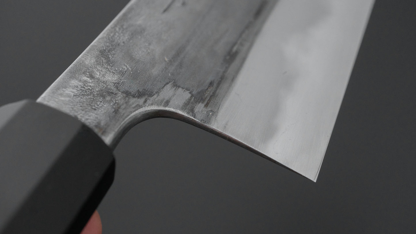 かじや次郎 鎚目 和式 菜切 180mm 太平鉄刀木柄 (#849)