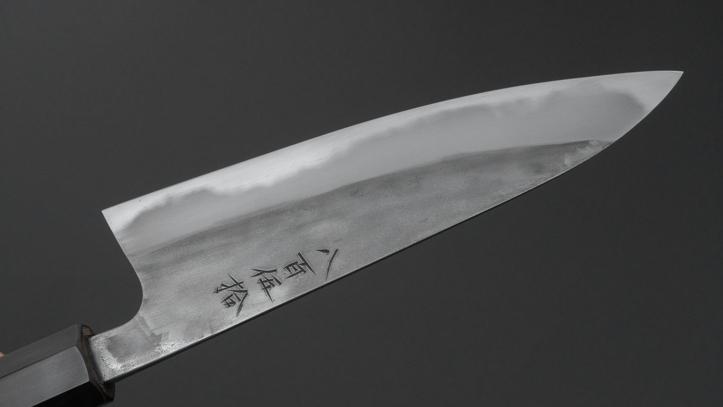 かじや次郎 鎚目 和式 ペティナイフ 150mm 太平鉄刀木柄 (#850)