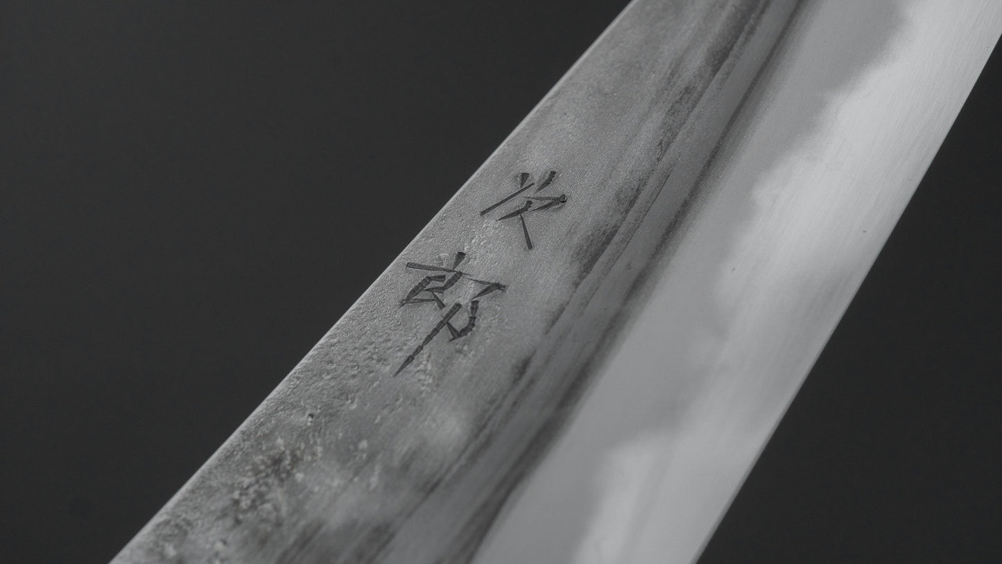 かじや次郎 鎚目 和式 ペティナイフ 150mm 太平鉄刀木柄 (#851)