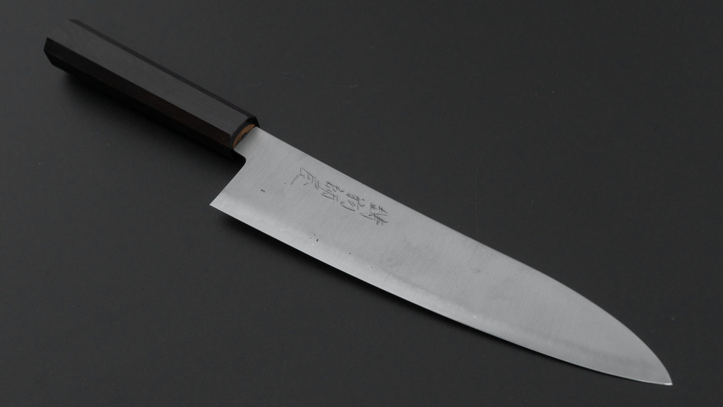ひとひら 鋳物師屋 TH 青紙スーパー 牛刀 210mm 黒檀柄
