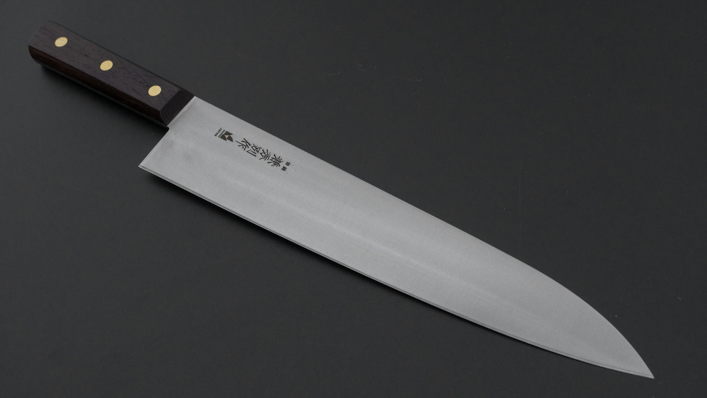 兼秀 別作 平切 300mm 紫檀柄