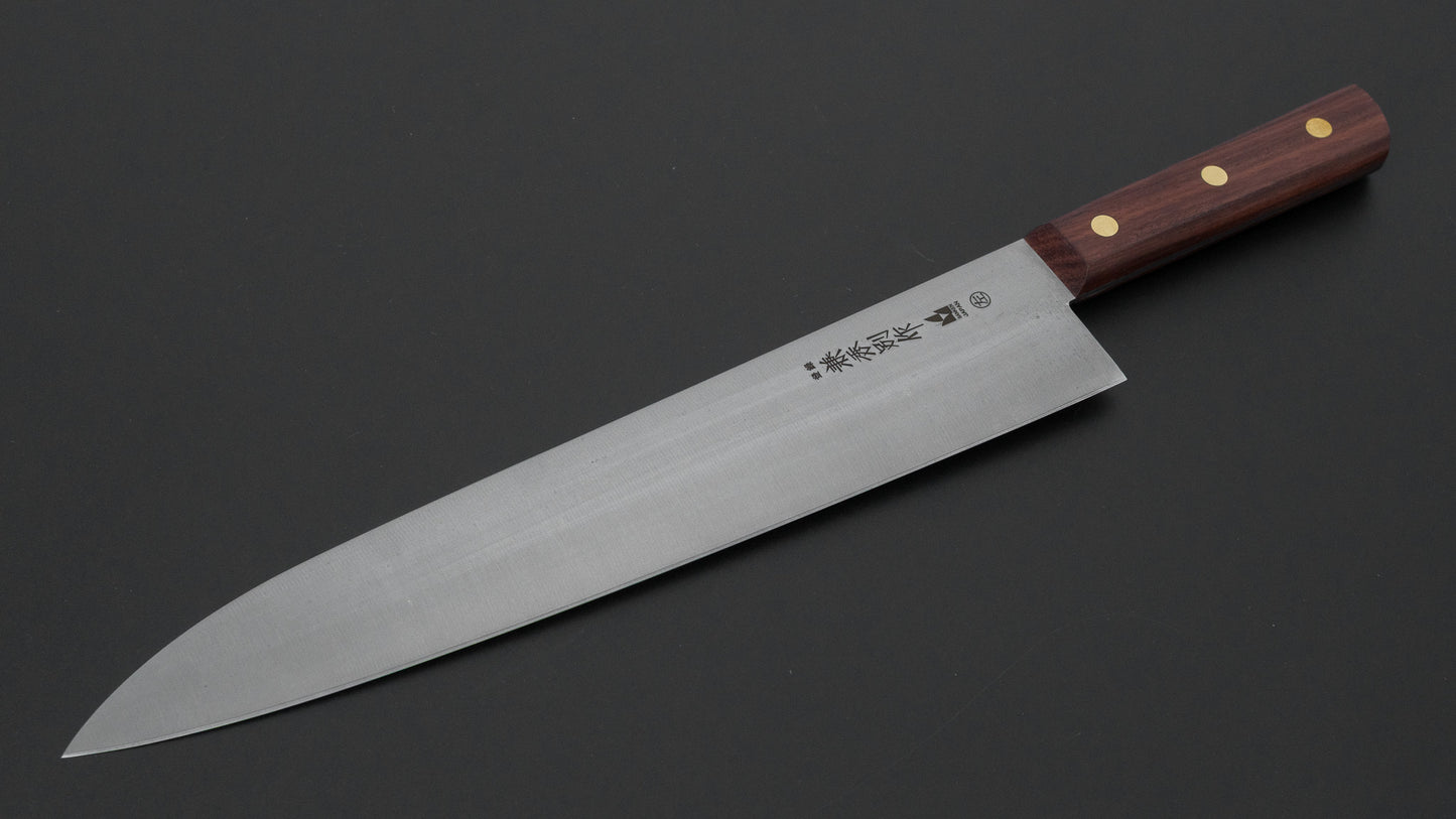 兼秀 別作 左用 平切 300mm 紫檀柄