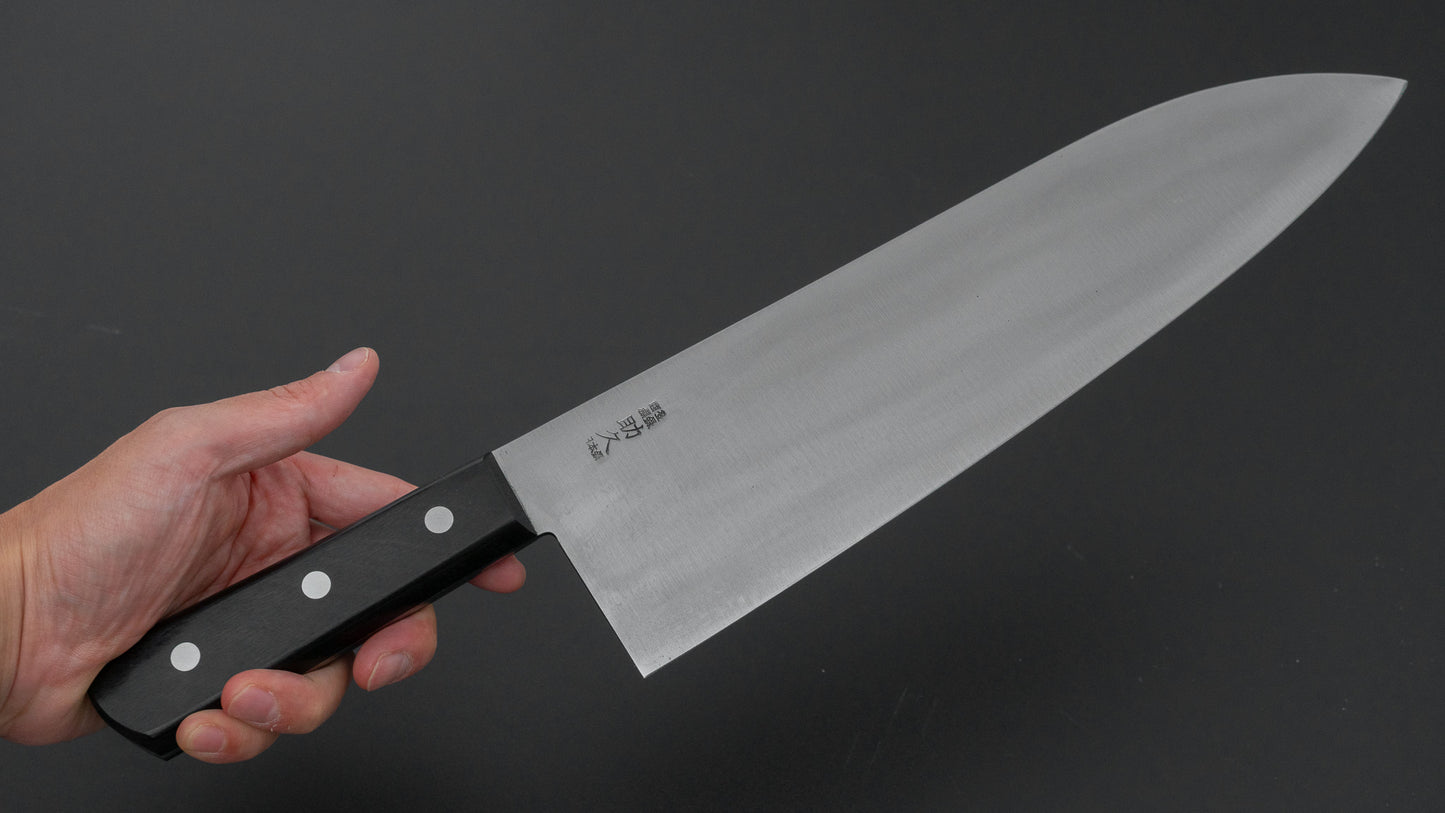 Sukehisa Nihonko Komakiri Gyuto 300mm Pakka Handle (Thick/ No Bolster)