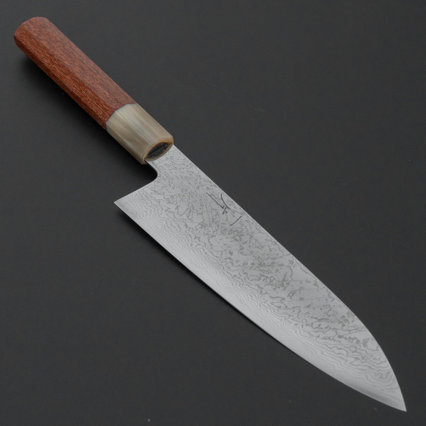 Hitohira Nigara SGS Damascus Gyuto 210mm Lacewood Handle