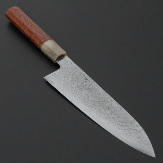 Hitohira Nigara SGS Damascus Gyuto 210mm Lacewood Handle