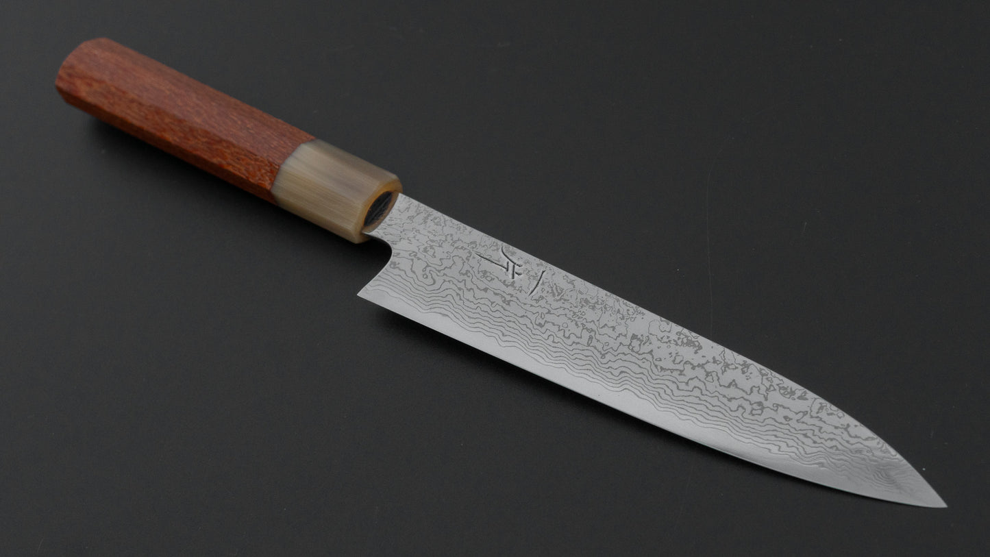 Hitohira Nigara SGS Damascus Petty 150mm Lacewood Handle