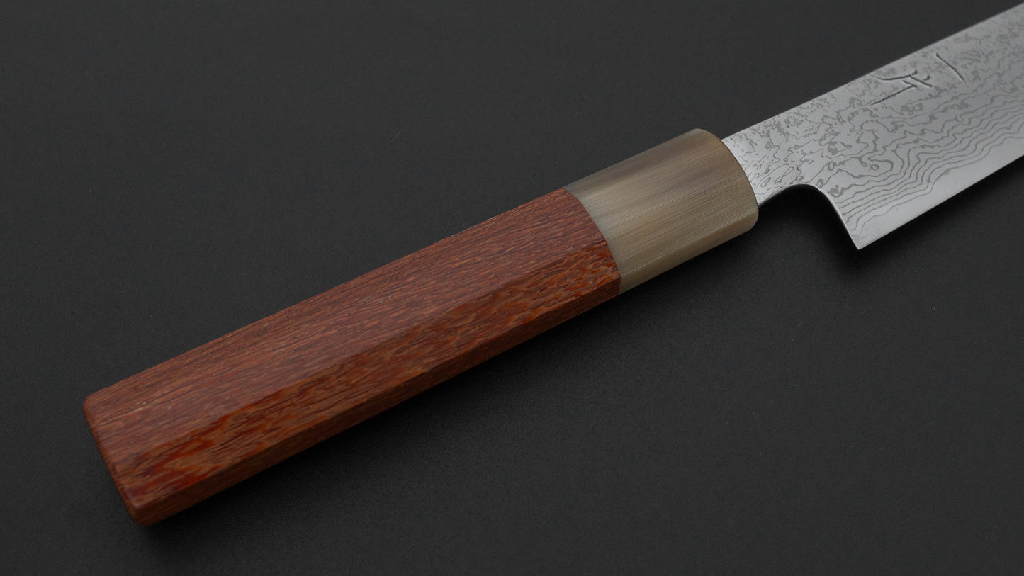 Hitohira Nigara SGS Damascus Petty 150mm Lacewood Handle
