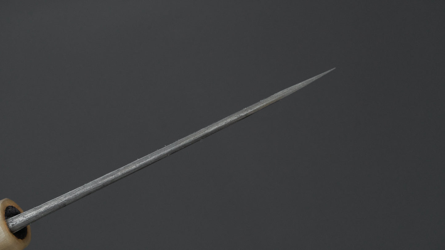 Hitohira Hinode Tsuchime White #2 Stainless Clad Paring 90mm Taihei Rosewood Handle