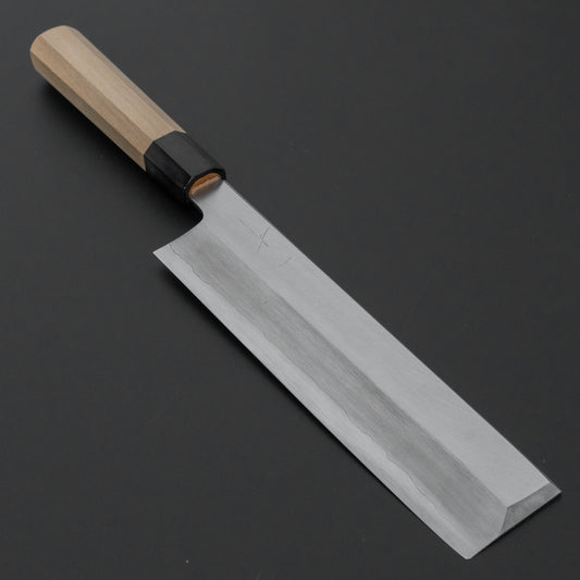 Hitohira Nakagawa Mosuke Silver #3 Usuba 225mm Ho Wood Handle (Saya)