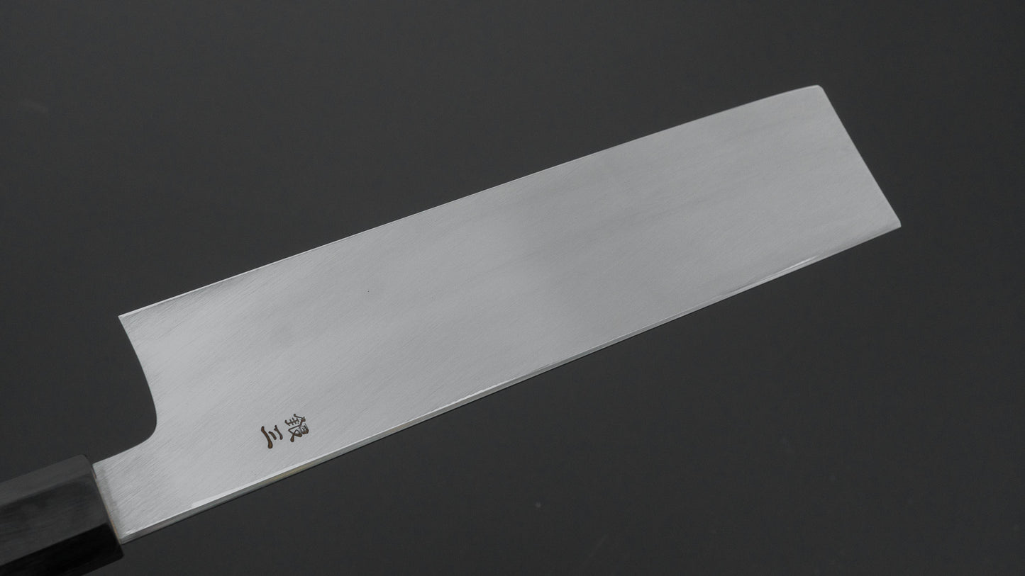 ひとひら 中川 茂助 銀三 薄刃 225mm 朴柄 (サヤ)
