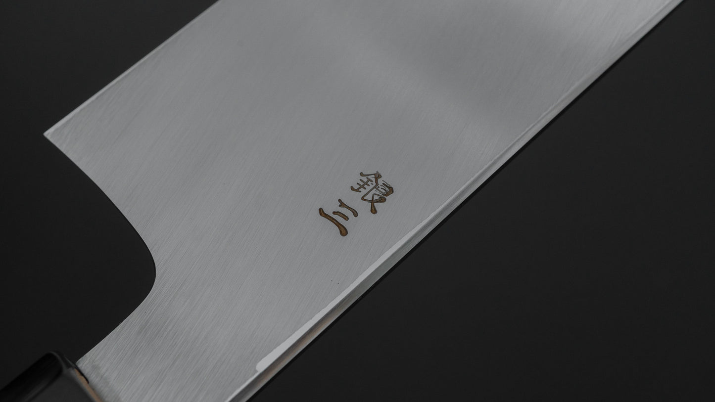 ひとひら 中川 茂助 銀三 薄刃 225mm 朴柄 (サヤ)