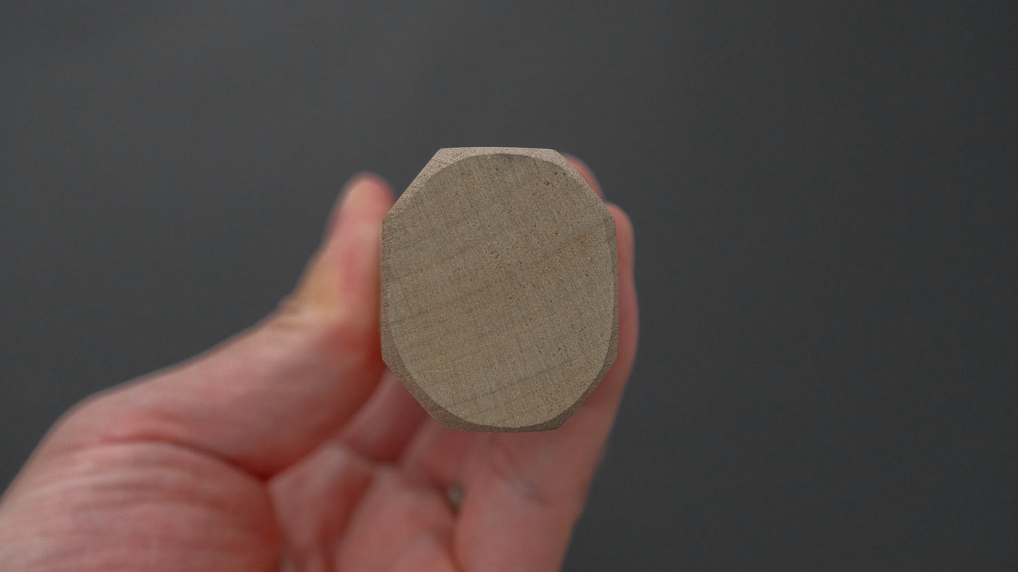 ひとひら 中川 茂助 銀三 薄刃 225mm 朴柄 (サヤ)