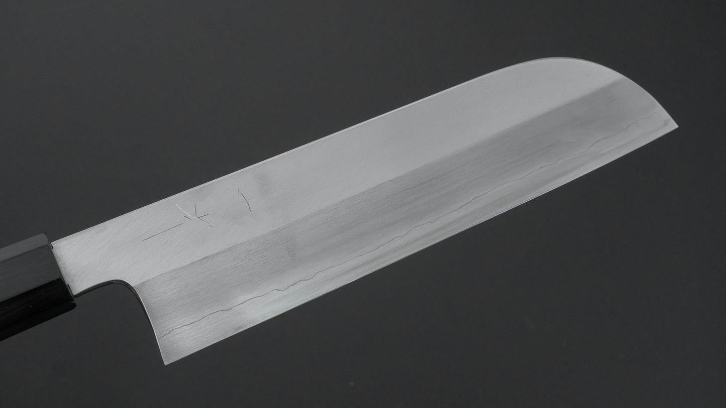 ひとひら 中川 茂助 銀三 鎌形薄刃 225mm 朴柄 (サヤ)