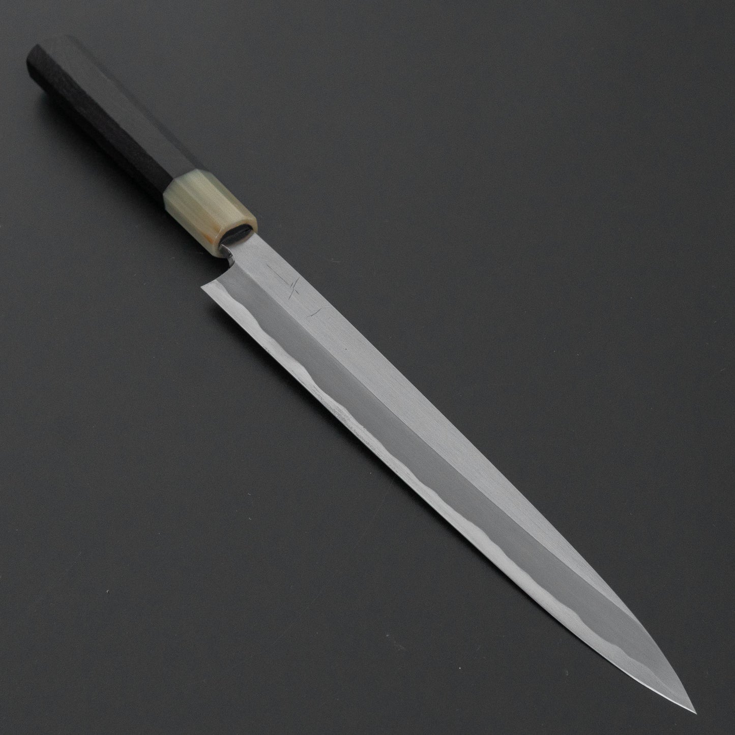 ひとひら 富樫 白一鋼 立研 柳刃 240mm 黒檀柄