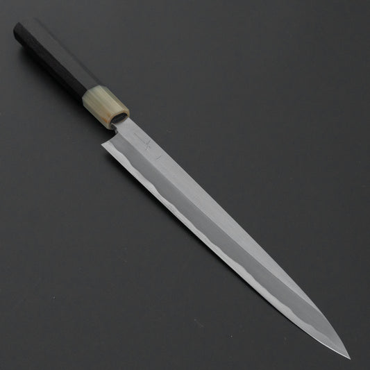 Hitohira Togashi White #1 Tachi Yanagiba 240mm Ebony Handle (Saya)