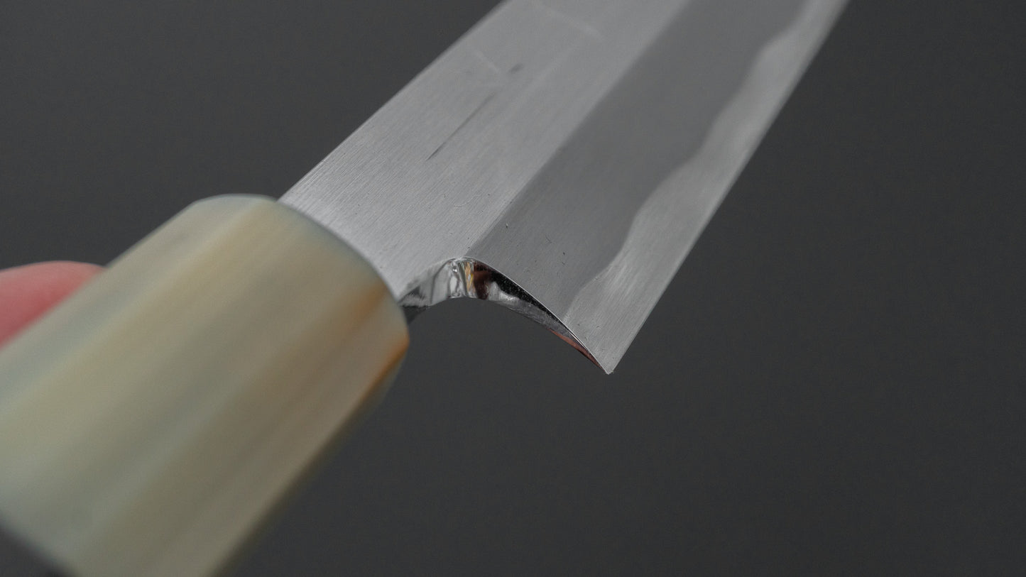 ひとひら 富樫 白一鋼 立研 柳刃 240mm 黒檀柄