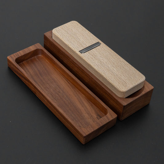 Yamatani Akako Aogami & Walnut Katsuo Shaver