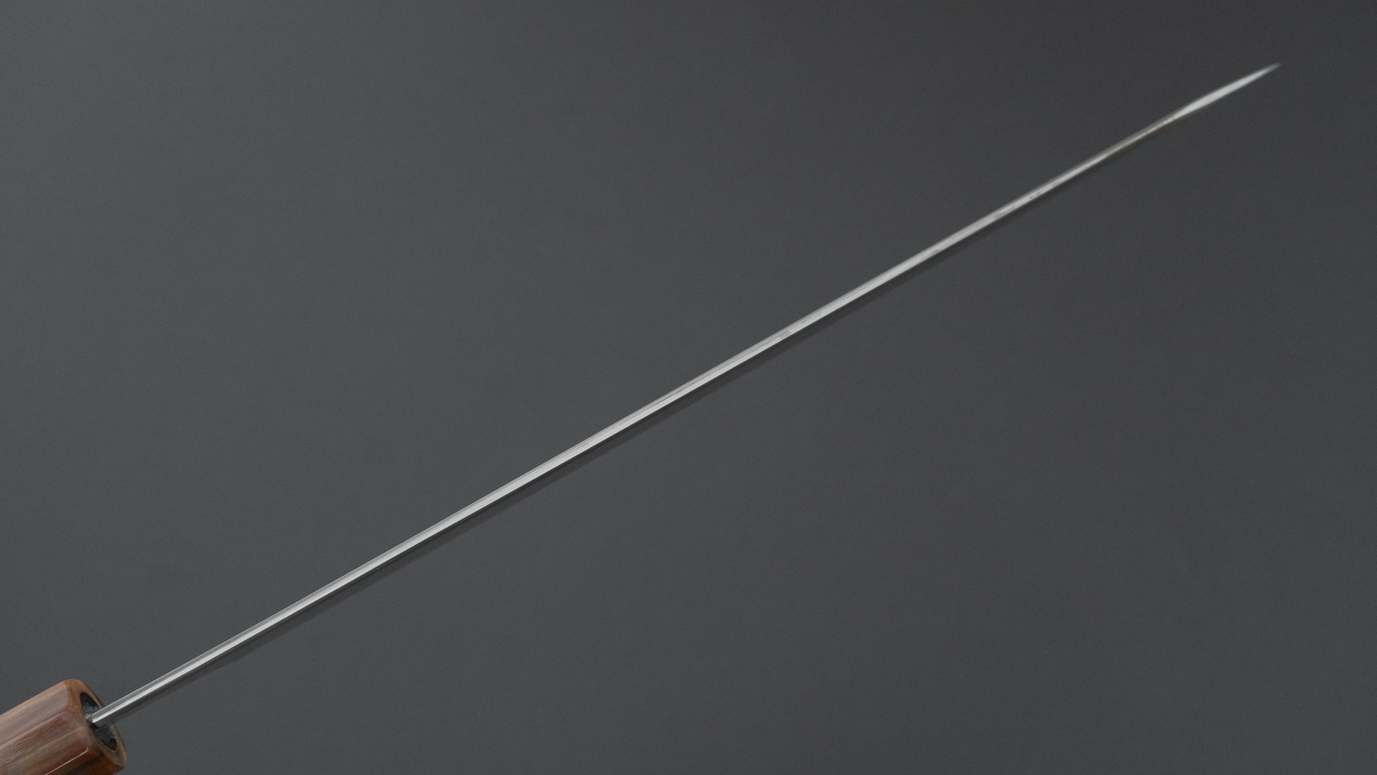 Hitohira Togashi White #1 Sanbonsugi Mizu Honyaki Gyuto 240mm Ziricote Handle (#123/ Saya)