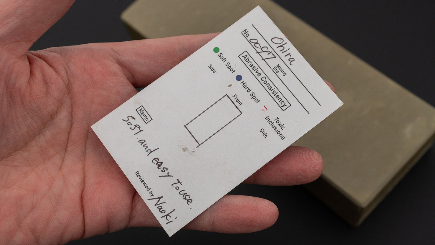 Hitohira Picked Ohira Natural Stone Type 30 (No.0097)